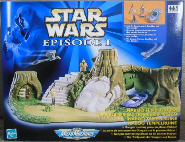 Star Wars Micro Machines Naboo Temple Ruins