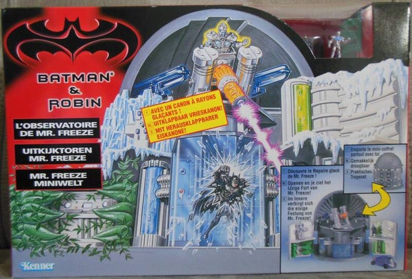 Batman & Robin Mr. Freeze Observatory Playset