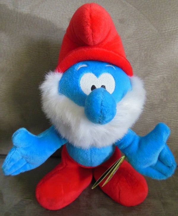 Smurfs Papa Smurf Plush Regular