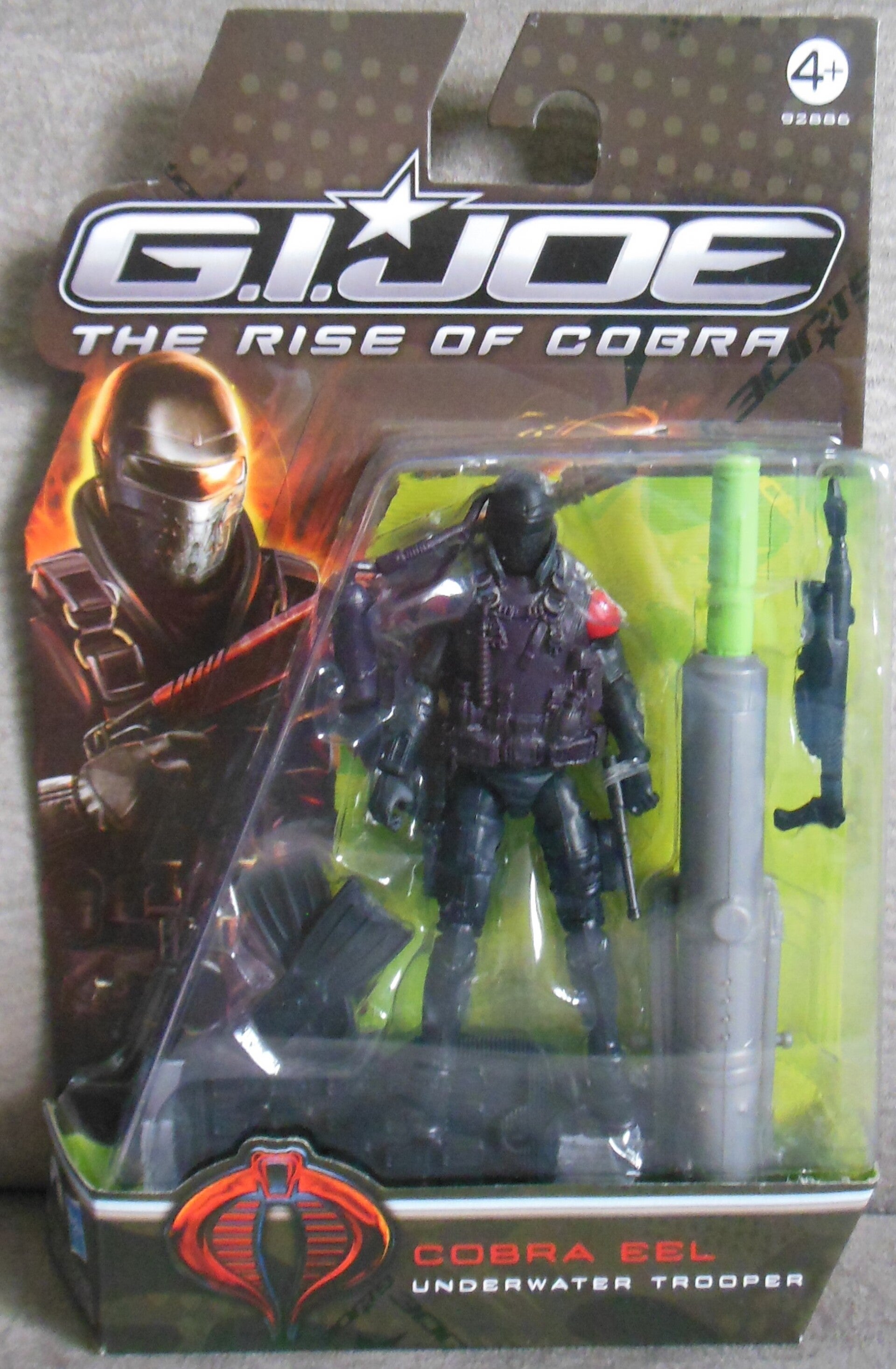 G.I. Joe The Rise Of The Cobra Cobra Eel Underwater Trooper