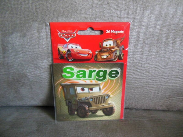 Cars Sarge 3D Magnet