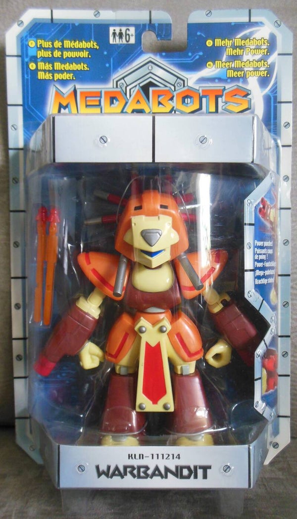 Medabots Warbandit KLN-111214 Figure 6 Inches