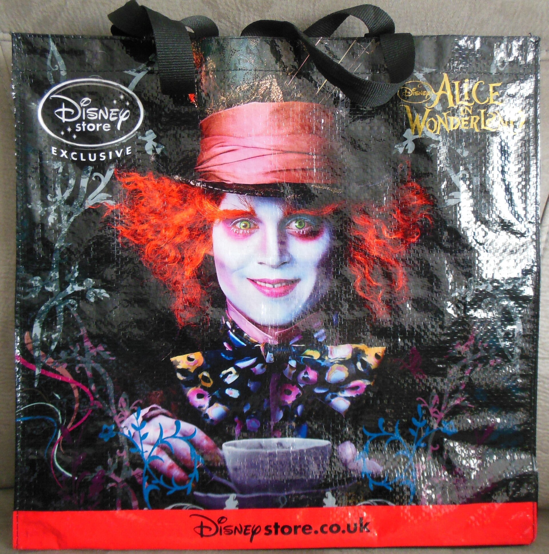 Alice In Wonderland (2010) Shopping Bag