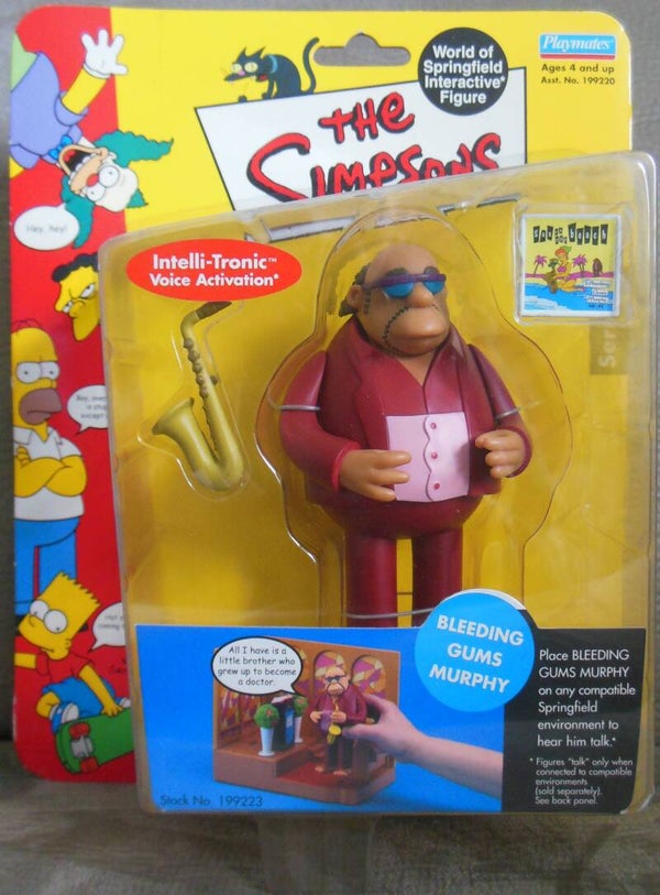 The Simpsons Interactive Bleeding Gums Murphy