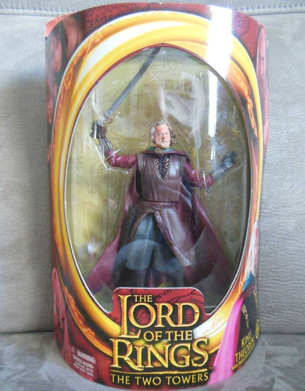 LOTR King Theoden With Sword Attack Action