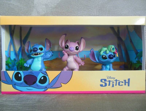 Stitch Set Of 3 Figures