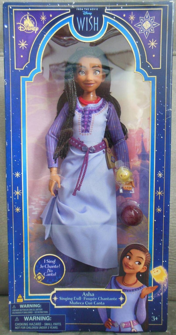 Wish Asha Singing Doll Disney Store