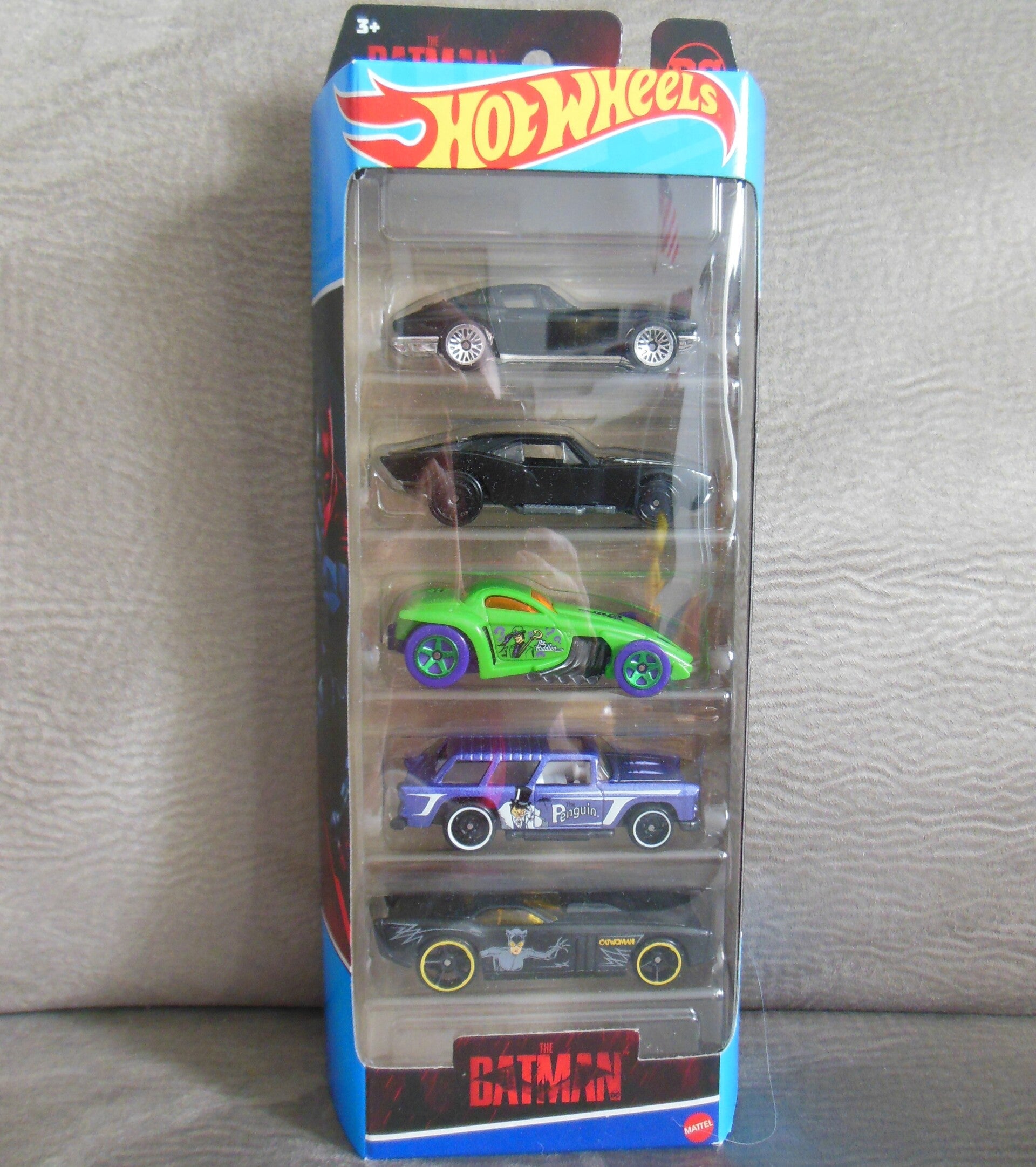 The Batman 5 Pack Hot Wheels