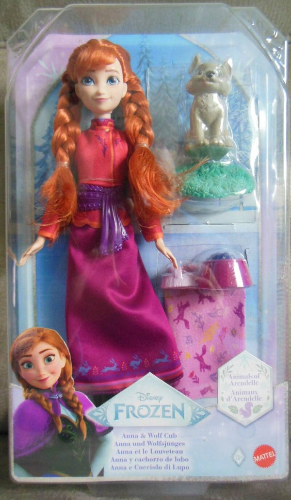 Frozen Anna & Wolf Cub