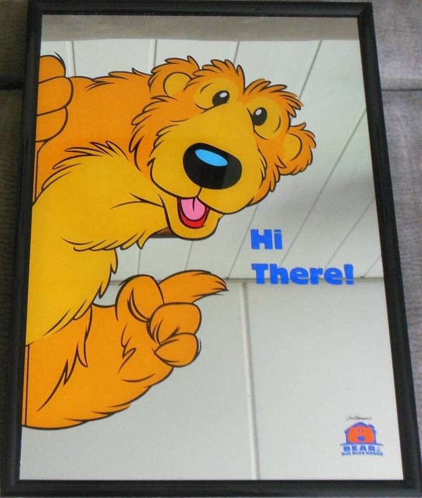 Bear In The Big Blue House Mirror