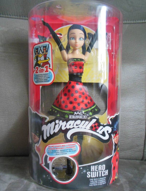 Miraculous Lady Hero Switch Noire & Bug Noire