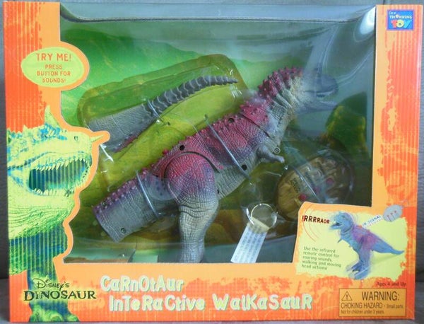 Disney Dinosaur Carnotaur Interactive Walkasaur