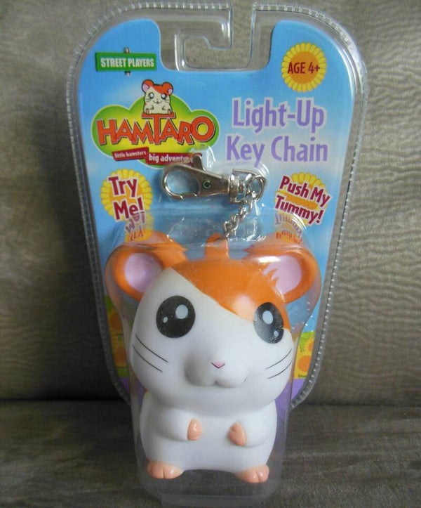 Hamtaro Light-Up Keychain