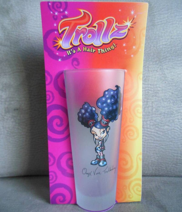 Trollz Onyx Drinking Glass