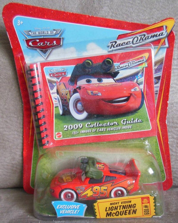 Cars Race O Rama Night Vision Lightning McQueen