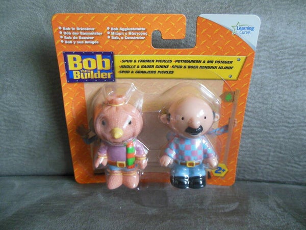 Bob The Builder Spud & Farmer Pickles Figure