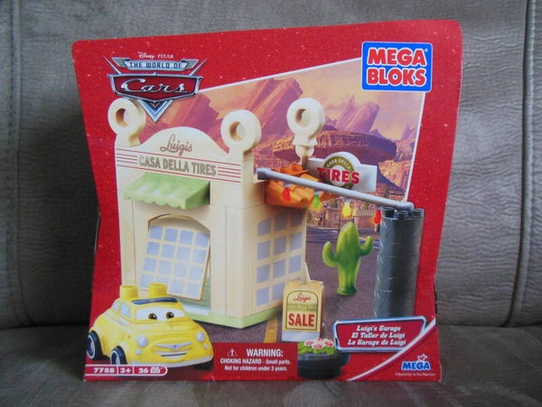 Cars Luigi's Garage 7788 Mega Bloks