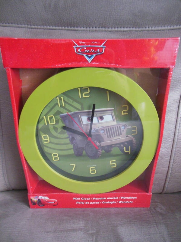 Cars Sarge Wall Clock