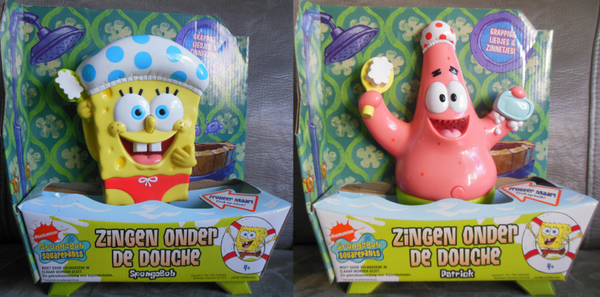 Spongebob & Patrick Singing In The Shower