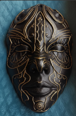 Masque Mural Ornemental