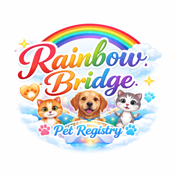 Add your pet to the Rainbow Bridge Pet Registry
