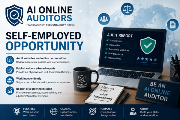 🛡️ AI Online Auditor – Self-Employed Opportunity