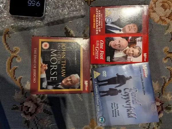 Three Daily Mirror Promotional DVD's