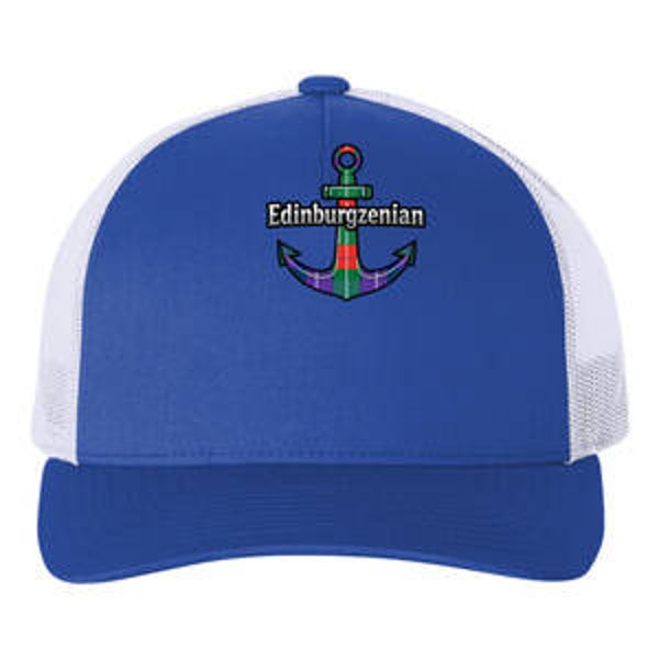 Bright Royal & White - Edinburgzenian Snapback Trucker