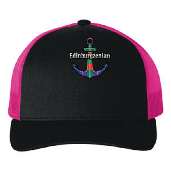 Black & Fuchsia - Edinburgzenian Snapback Trucker
