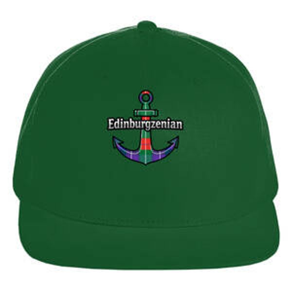 Bottle Green - Edinburgzenian 5-Panel Snapback Rapper Cap