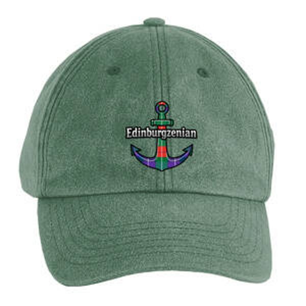 Vintage Bottle Green - Edinburgzenian Low-Profile Vintage Cap