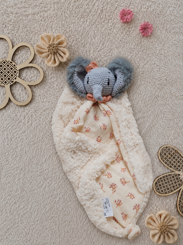 Paolo, mon doudou éléphant girly
