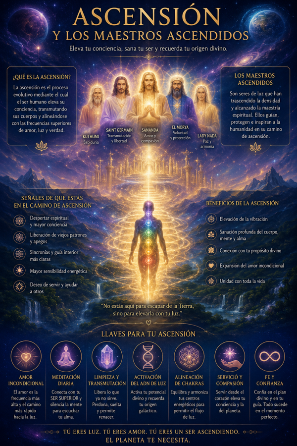 Meditaciones e Iniciaciones para el   Proceso de Ascensión Iniciático y Avanzado