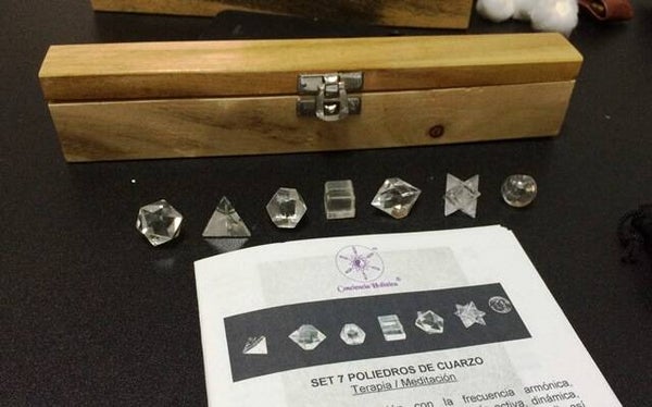 SET DE 7 FIGURAS GEOMETRICAS PARA MEDITACION MERKABAH