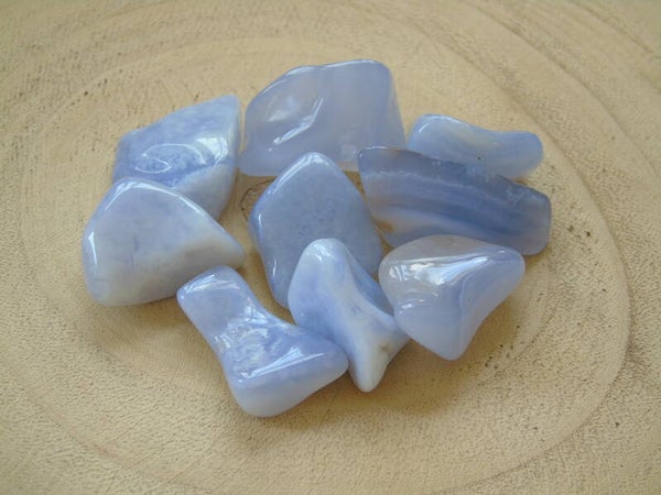 Calcédoine bleue