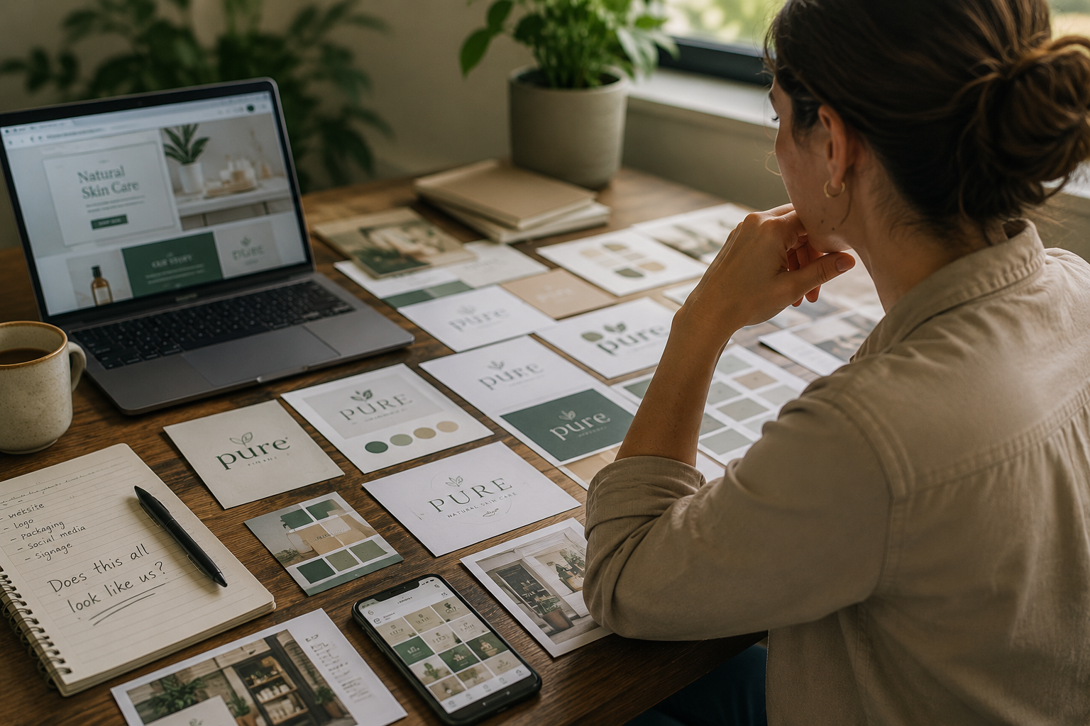 Branding Moodboard | Lantern House Creative