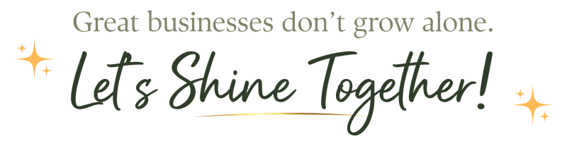 Lets Shine Together | Lantern House Creative Small Business Marketing