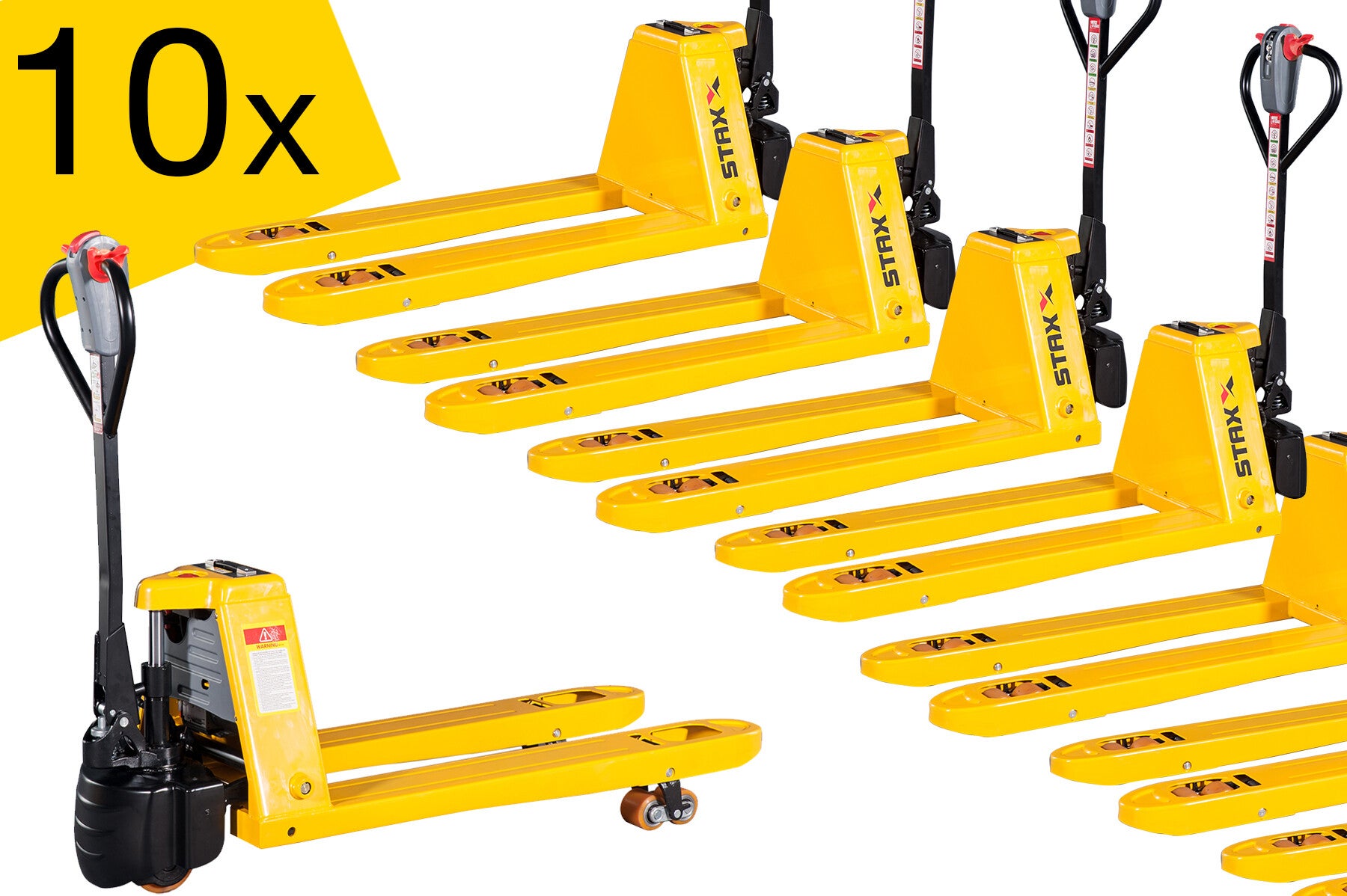 10x Staxx EPT20H Elektrische Palletwagen