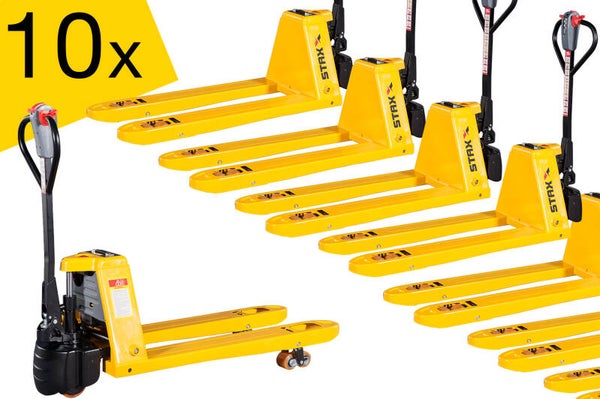 10x Staxx EPT20H Elektrische Palletwagen