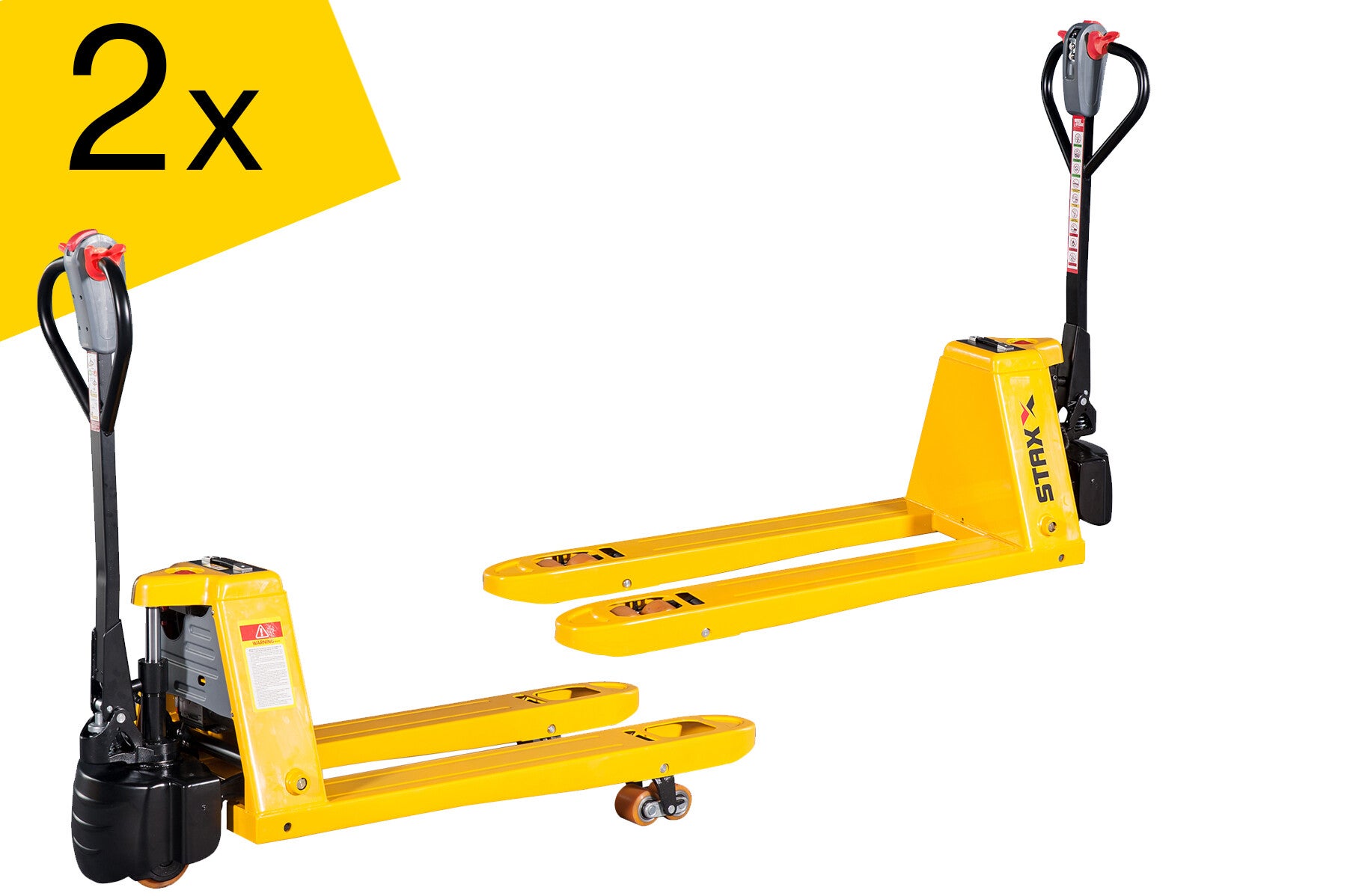 2x Staxx EPT20H Elektrische Palletwagen!