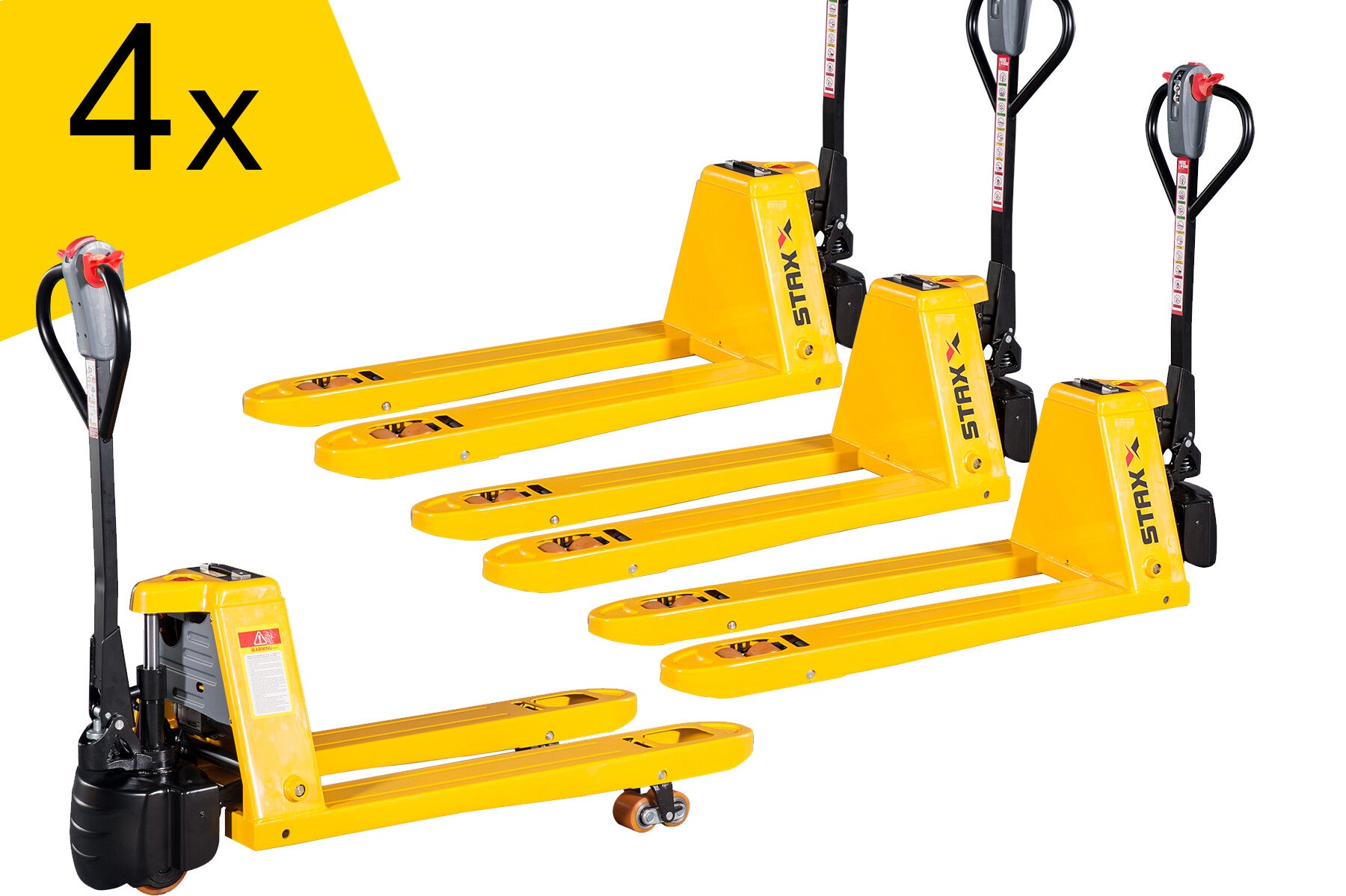 4x Staxx EPT20H Elektrische Palletwagen