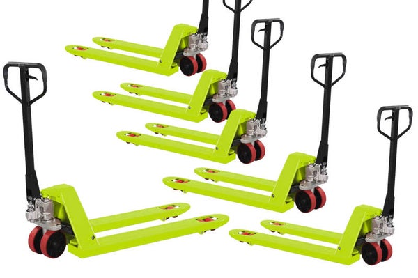 6 stuks - Handpalletwagen 2500 KG