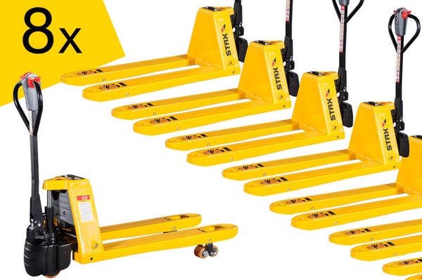 8x Staxx EPT20H Elektrische Palletwagen