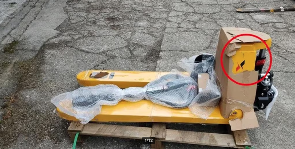 Staxx EPT20H Elektrische Palletwagen met kras