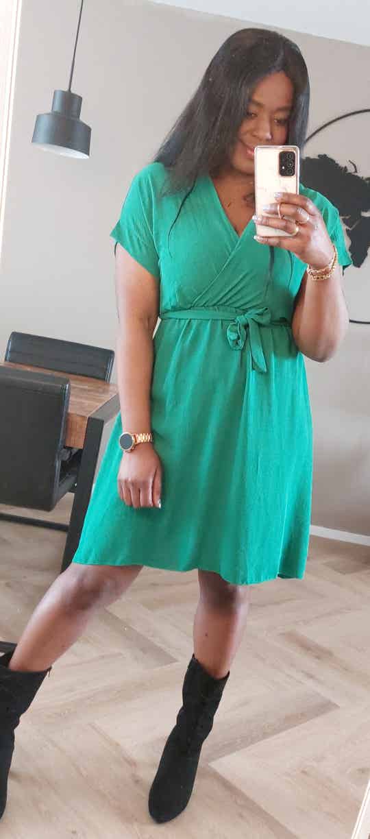 Jurk Isabella groen