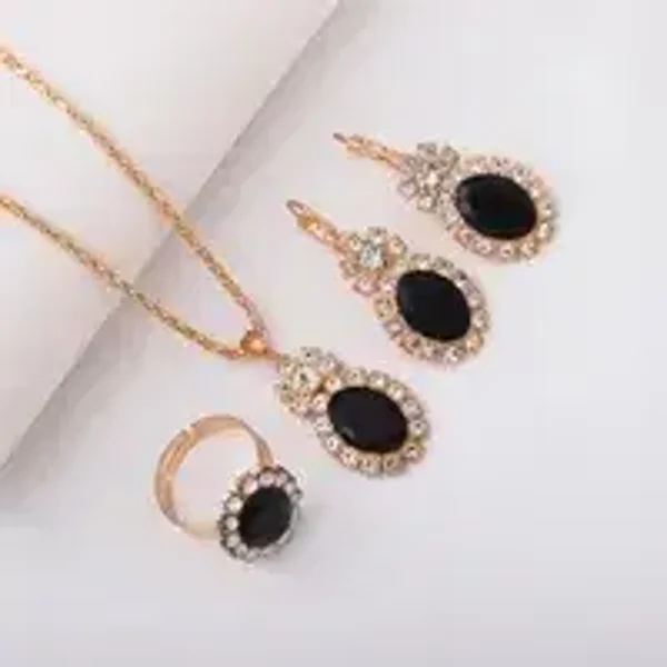 Parure ovale avec starss