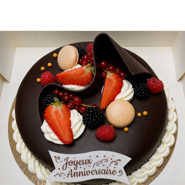 Recouvrement ganache chocolat
