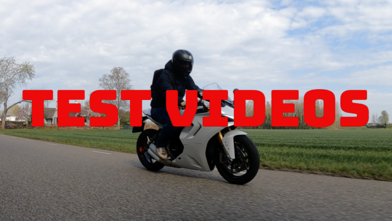 Motor Test Video's van Ducati, Triumph, Yamaha, Honda, Kawasaki, Royal Enfield, fantic