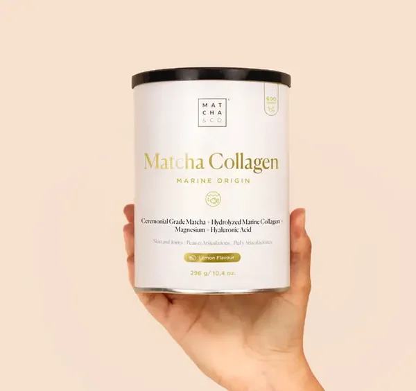 Matcha Colágeno Marino: Sabor Limón