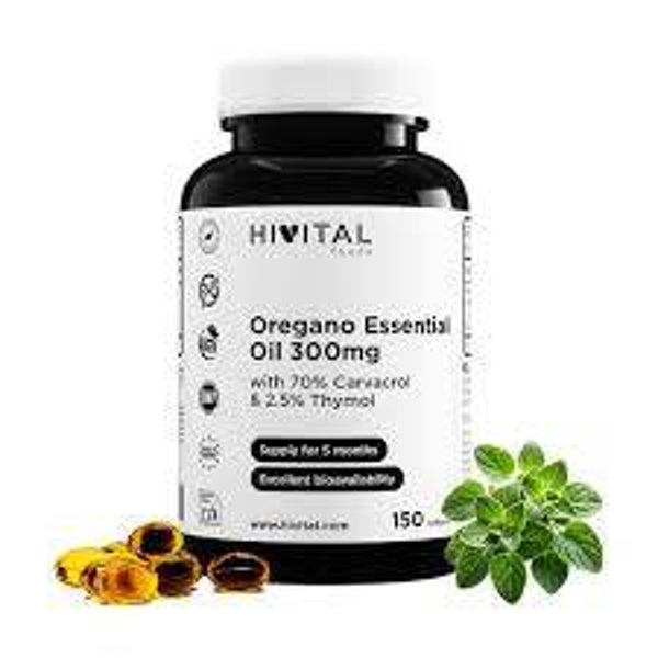 Aceite esencial de Orégano 300 mg